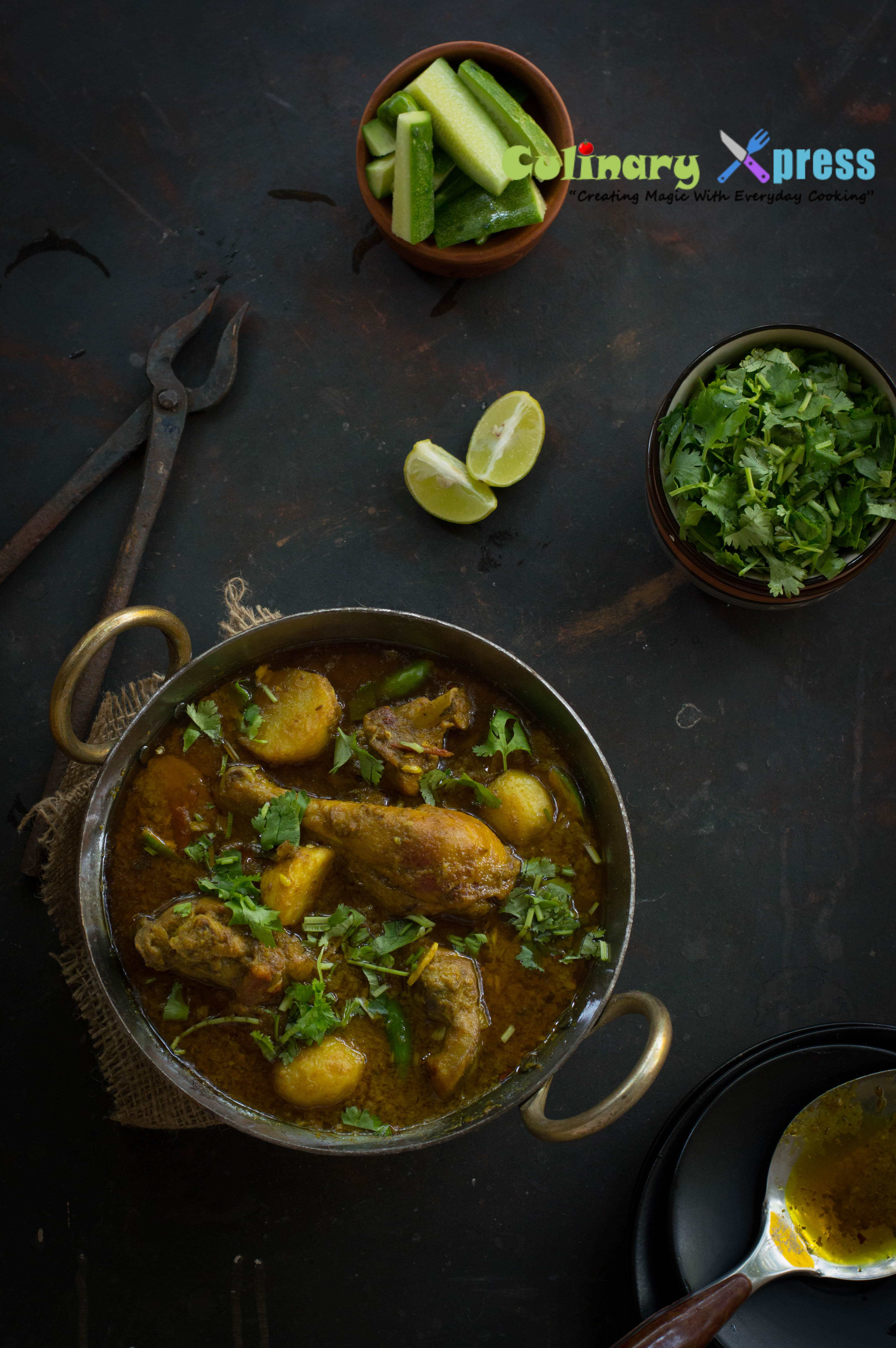 MANIPURI CHICKEN CURRY 